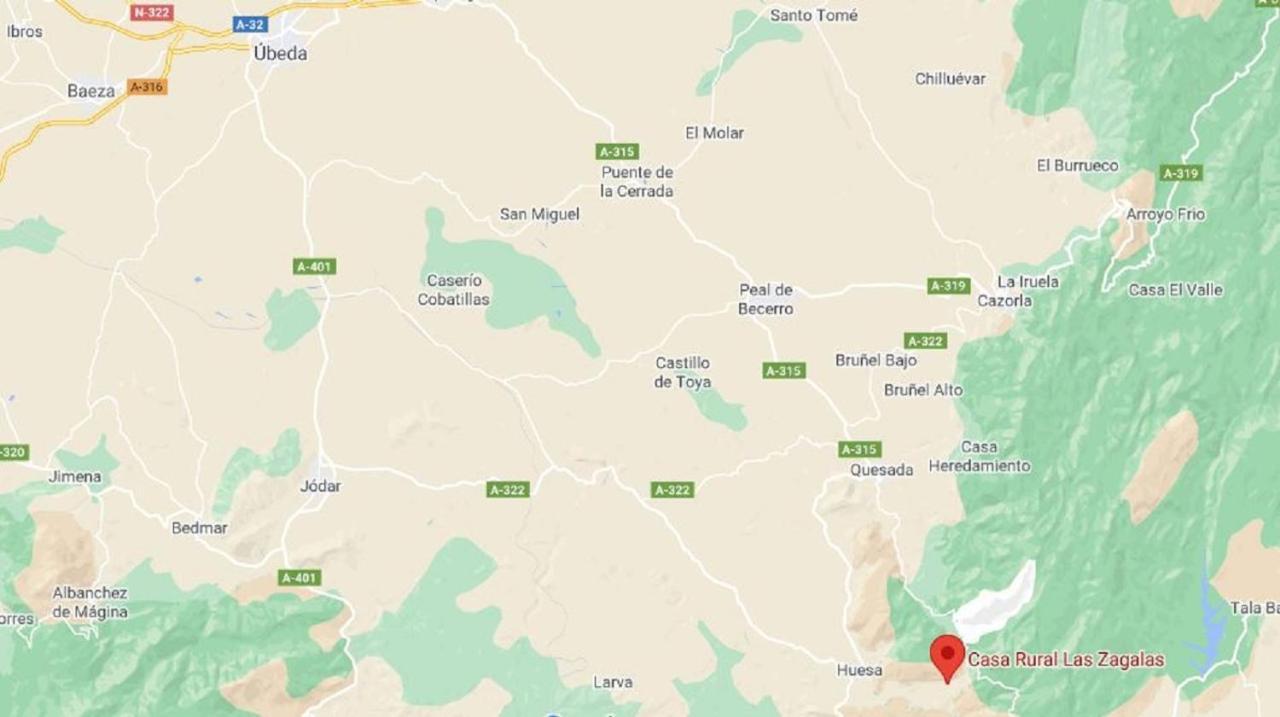 Tiscar Alojamiento Rural Las Zagalas旅馆 外观 照片